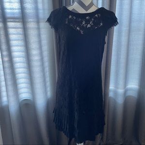 Jessica Simpson Little Black Lace Dress
